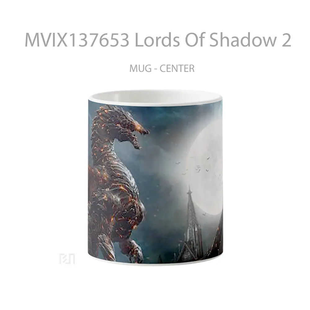 Mug Lords Of Shadow 2 Gelas Keramik Unik