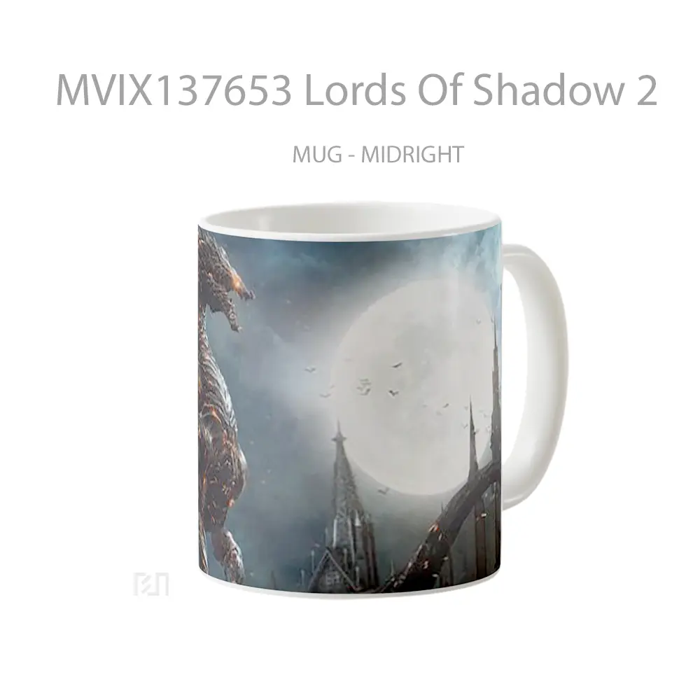 Mug Lords Of Shadow 2 Gelas Keramik Unik - All-side / Desain
