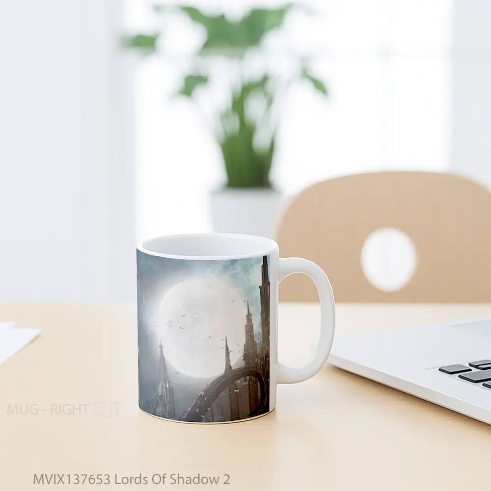 Mug Lords Of Shadow 2 Gelas Keramik Unik - All-side / Desain