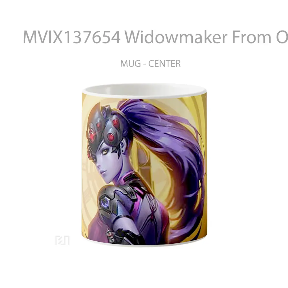 Mug Widowmaker From Overwatch Cangkir Gamer
