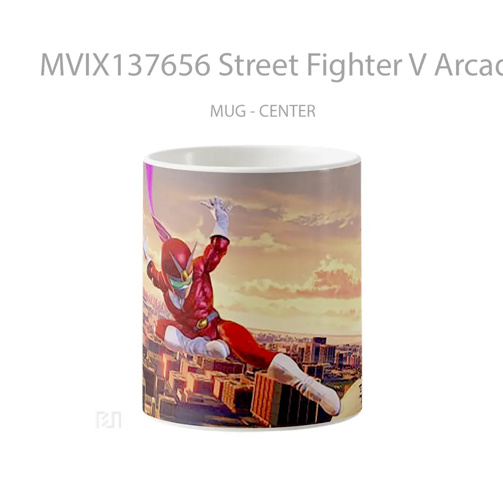 Mug Street Fighter V Arcade Edition Cangkir Gamer