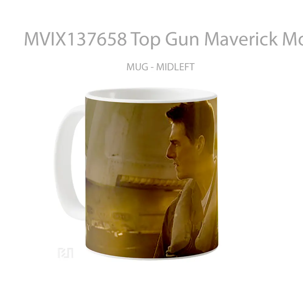 Mug Top Gun Maverick Movie Gelas Keramik Unik - All-side / Desain