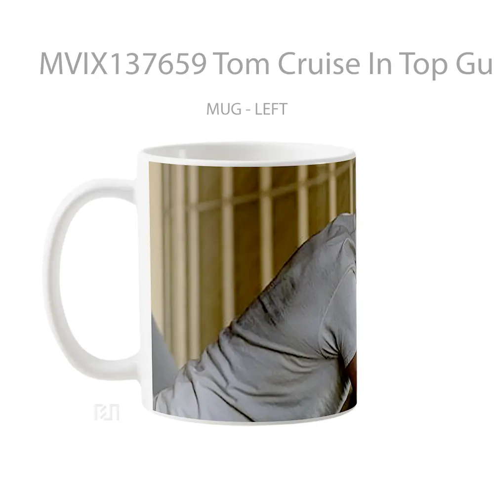 Mug Tom Cruise In Top Gun Maverick Gelas Keramik Unik - All-side / Desain