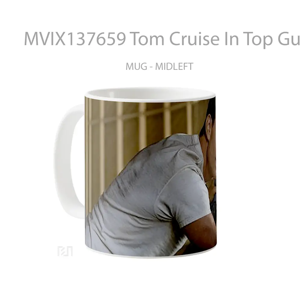 Mug Tom Cruise In Top Gun Maverick Gelas Keramik Unik - All-side / Desain