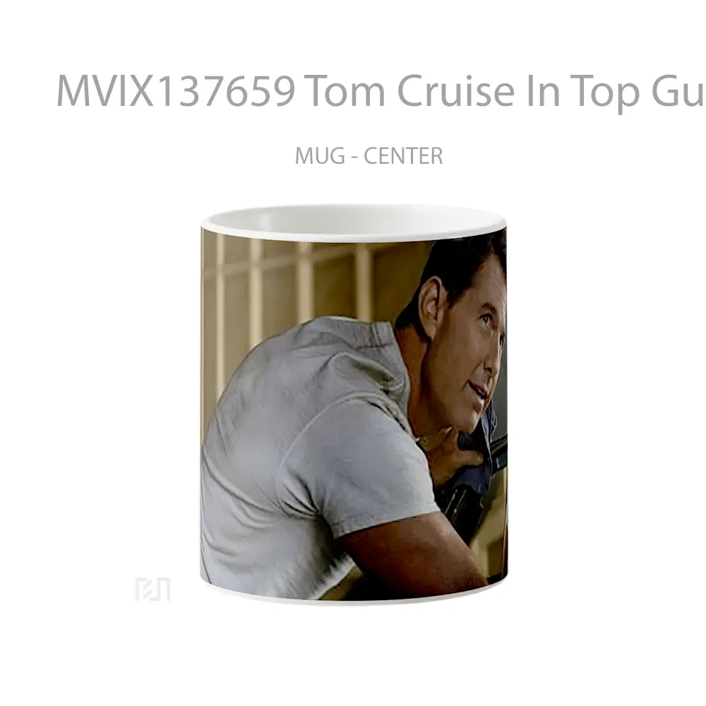 Mug Tom Cruise In Top Gun Maverick Gelas Keramik Unik