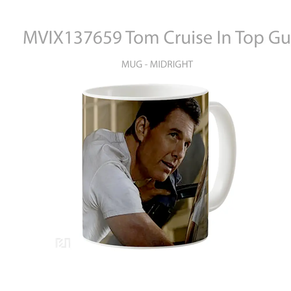 Mug Tom Cruise In Top Gun Maverick Gelas Keramik Unik - All-side / Desain