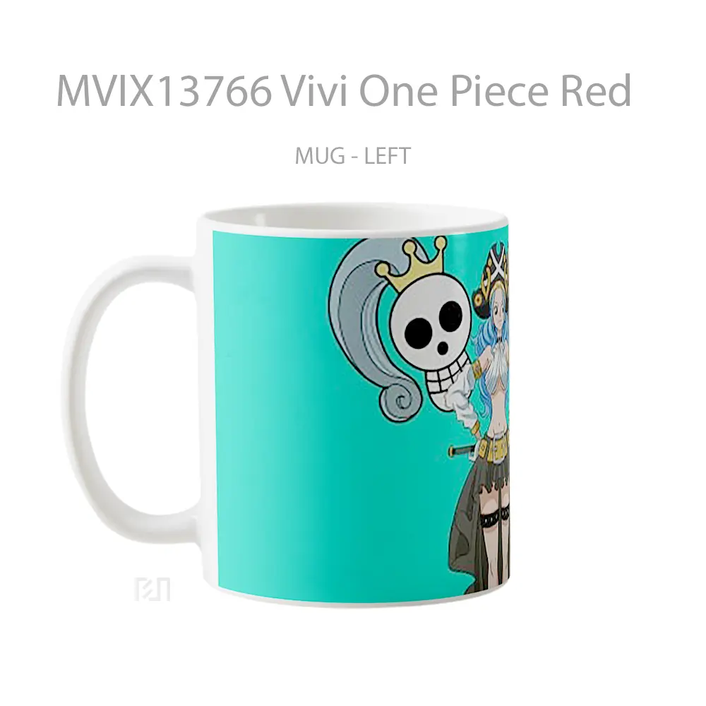 Mug Vivi One Piece Red Cangkir Anime - All-side / Desain