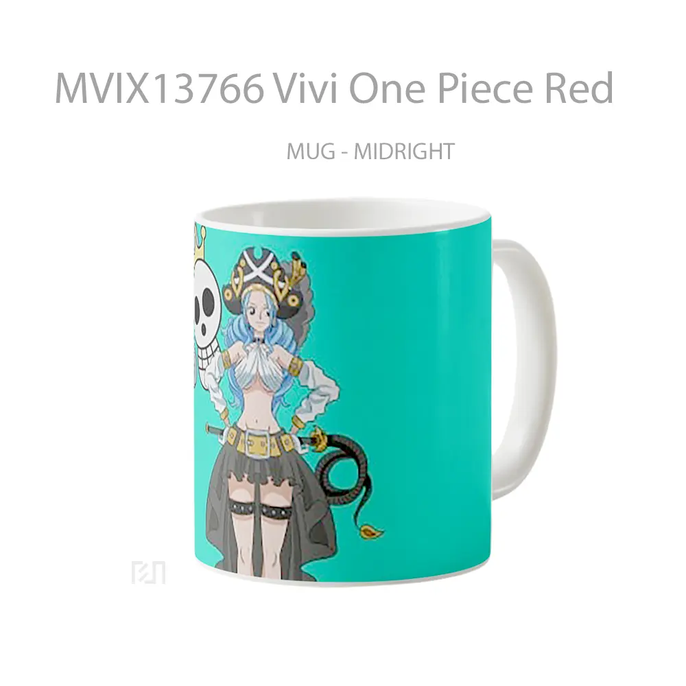 Mug Vivi One Piece Red Cangkir Anime - All-side / Desain