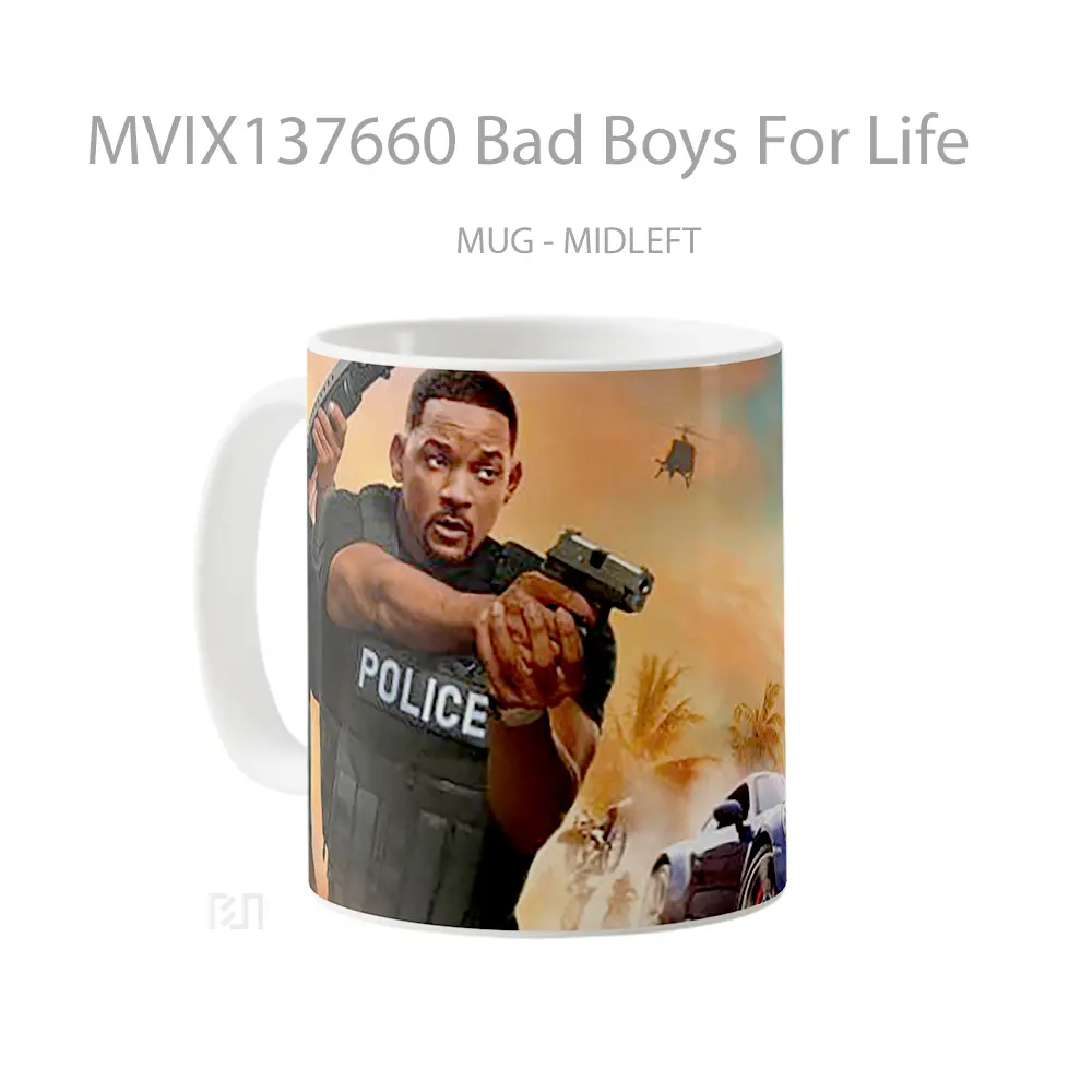Mug Bad Boys For Life Gelas Keramik Unik - All-side / Desain