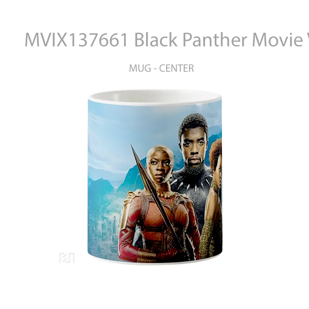 Mug Black Panther Movie V2 Gelas Superhero