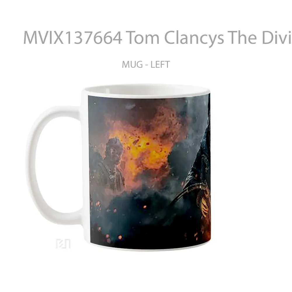 Mug Tom Clancys The Division V1 Gelas Keramik Unik - All-side / Desain