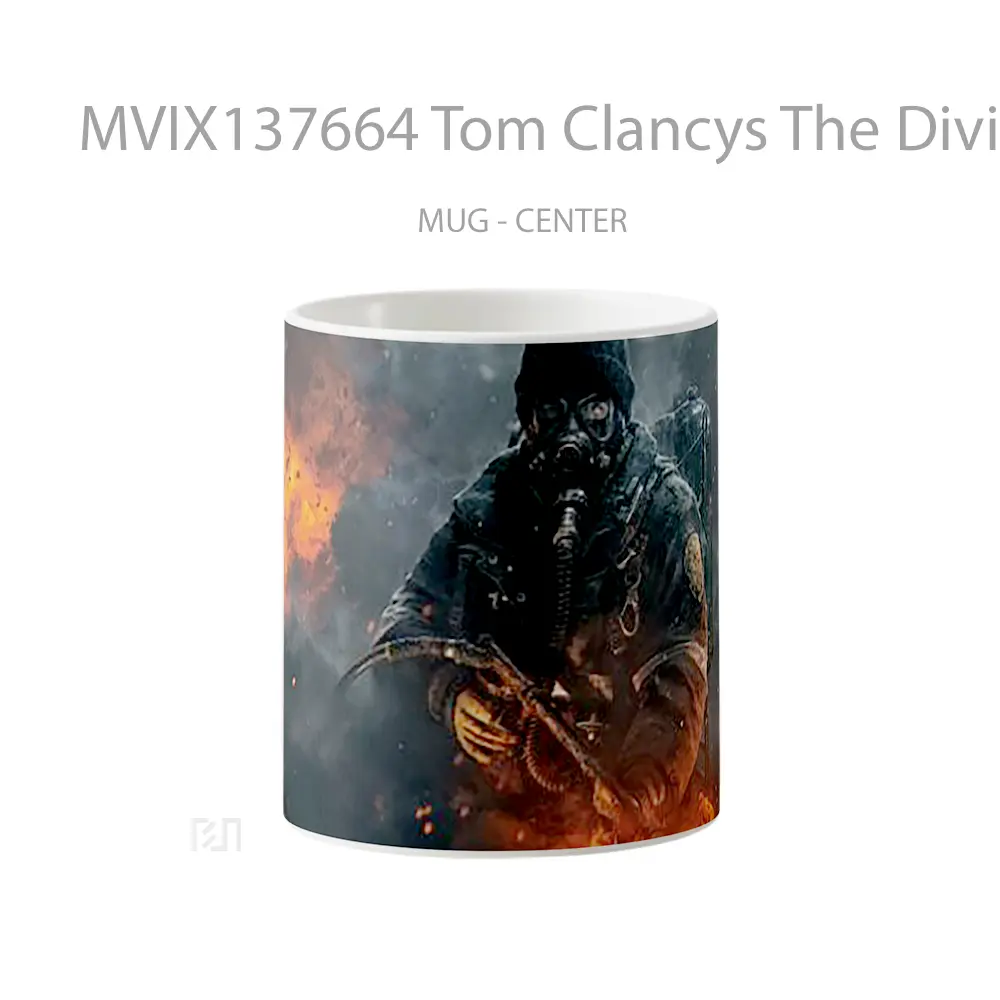 Mug Tom Clancys The Division V1 Gelas Keramik Unik