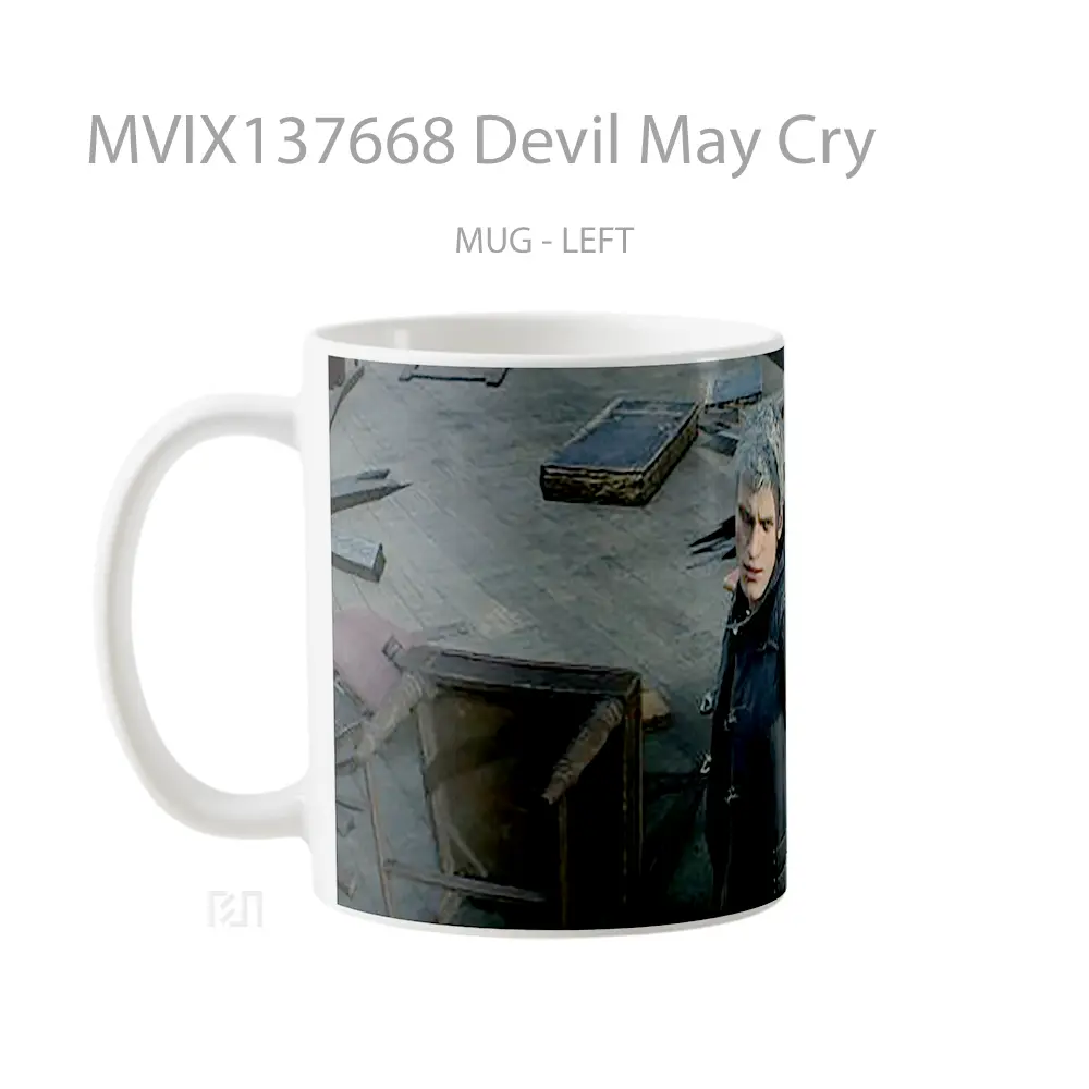 Mug Devil May Cry Gelas Keramik Unik - All-side / Desain