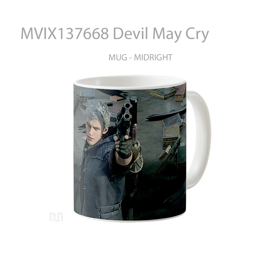 Mug Devil May Cry Gelas Keramik Unik - All-side / Desain