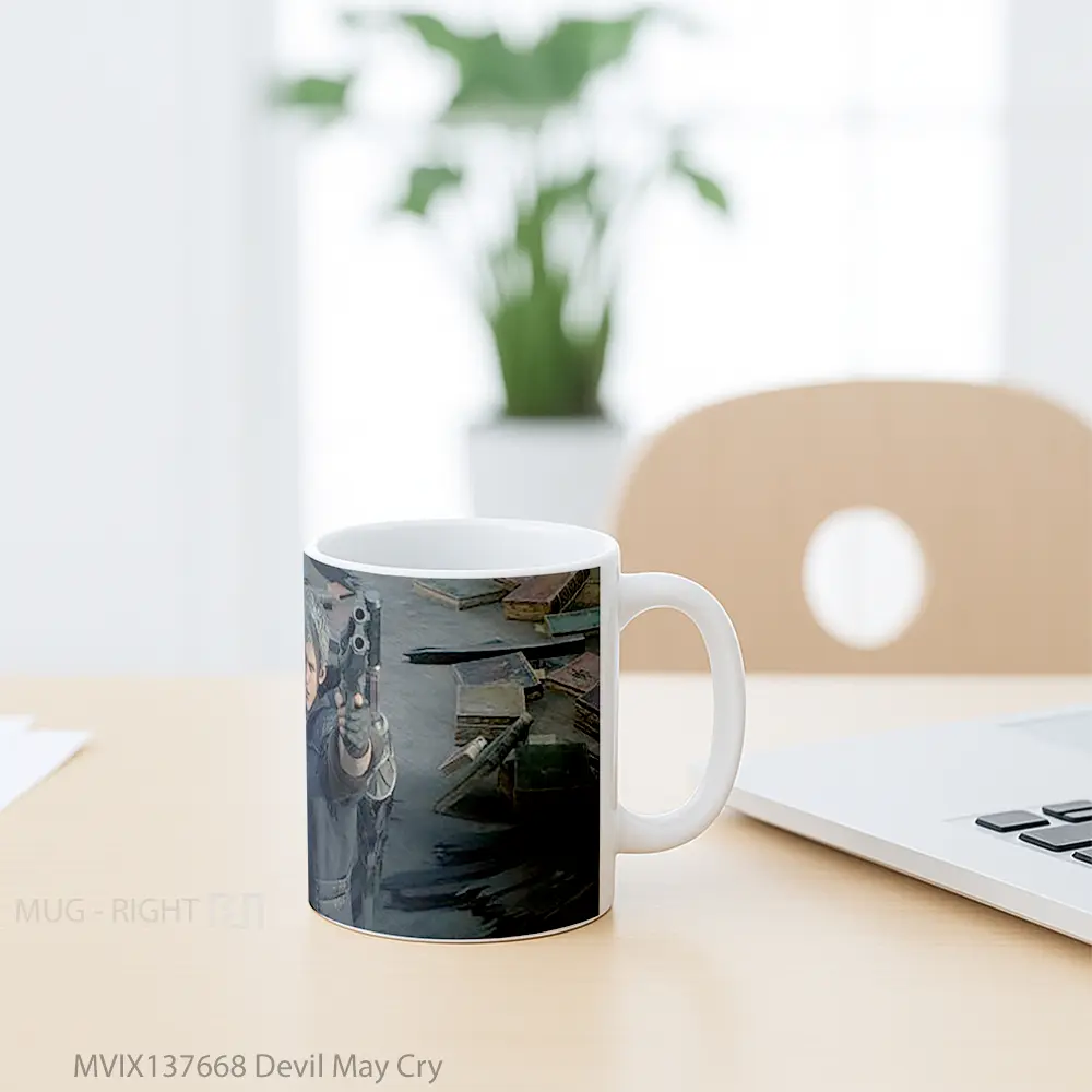 Mug Devil May Cry Gelas Keramik Unik - All-side / Desain