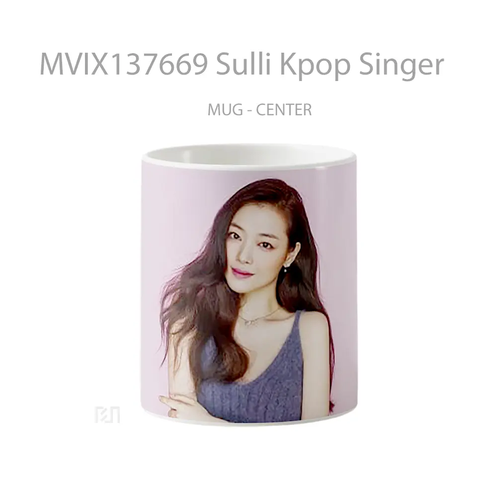 Mug Sulli Kpop Singer Gelas Keramik Unik