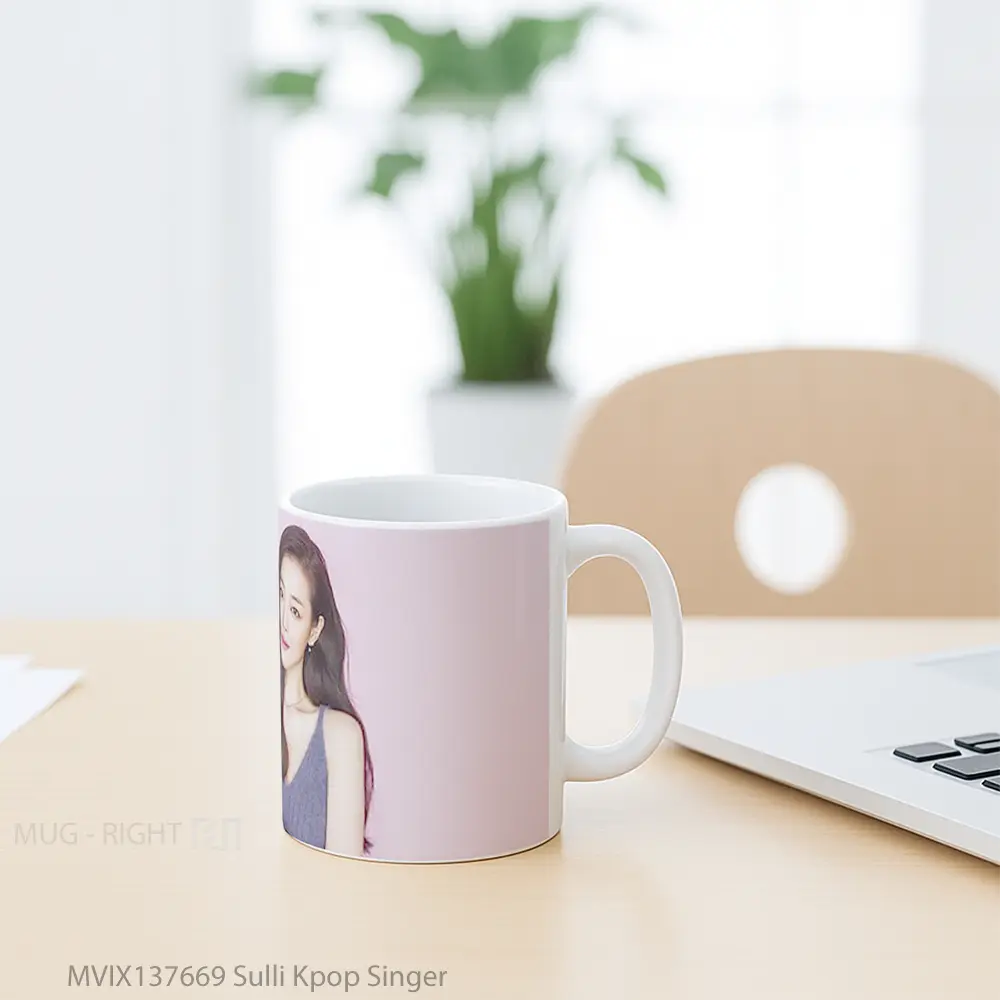 Mug Sulli Kpop Singer Gelas Keramik Unik - All-side / Desain