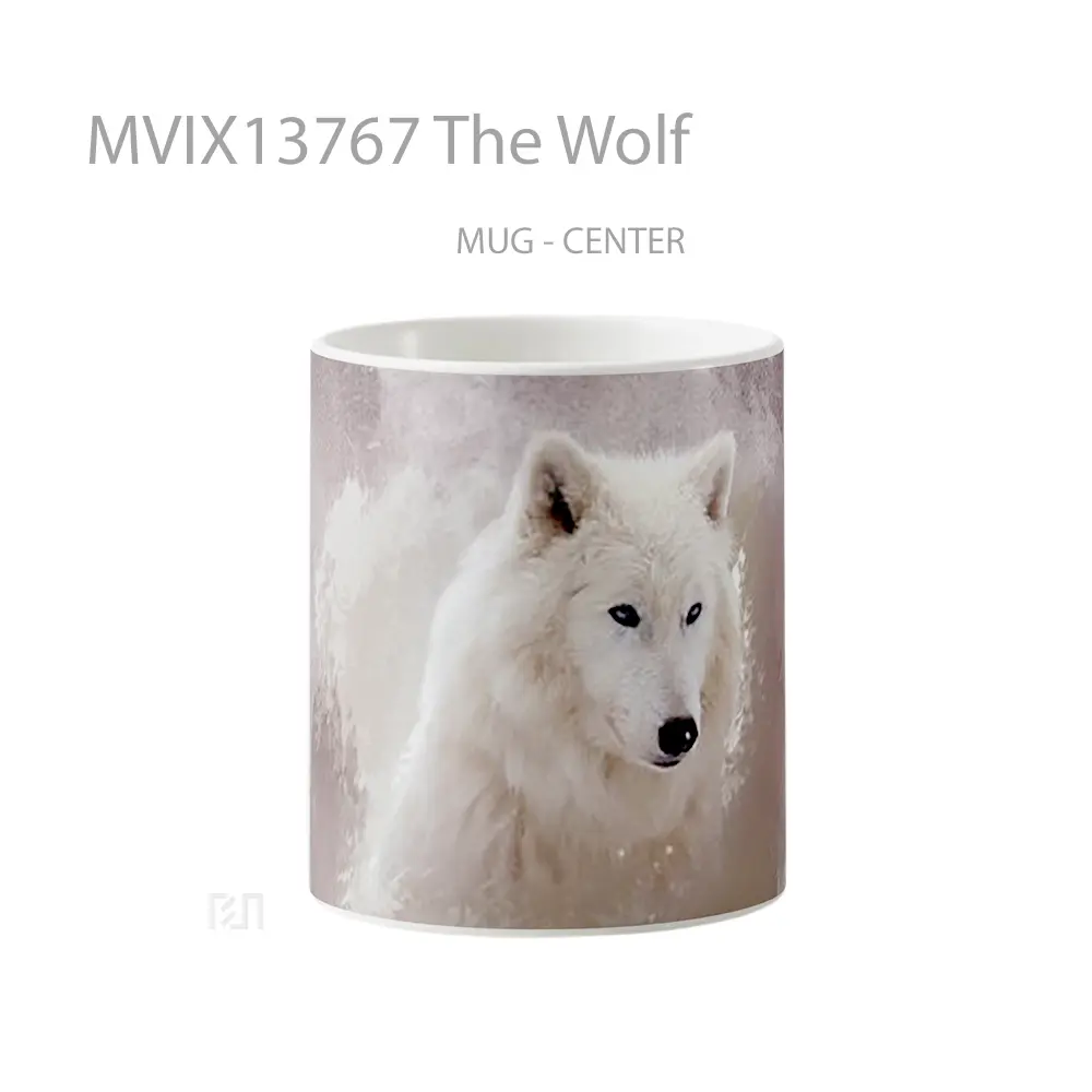 Mug The Wolf Gelas Hewan Lucu