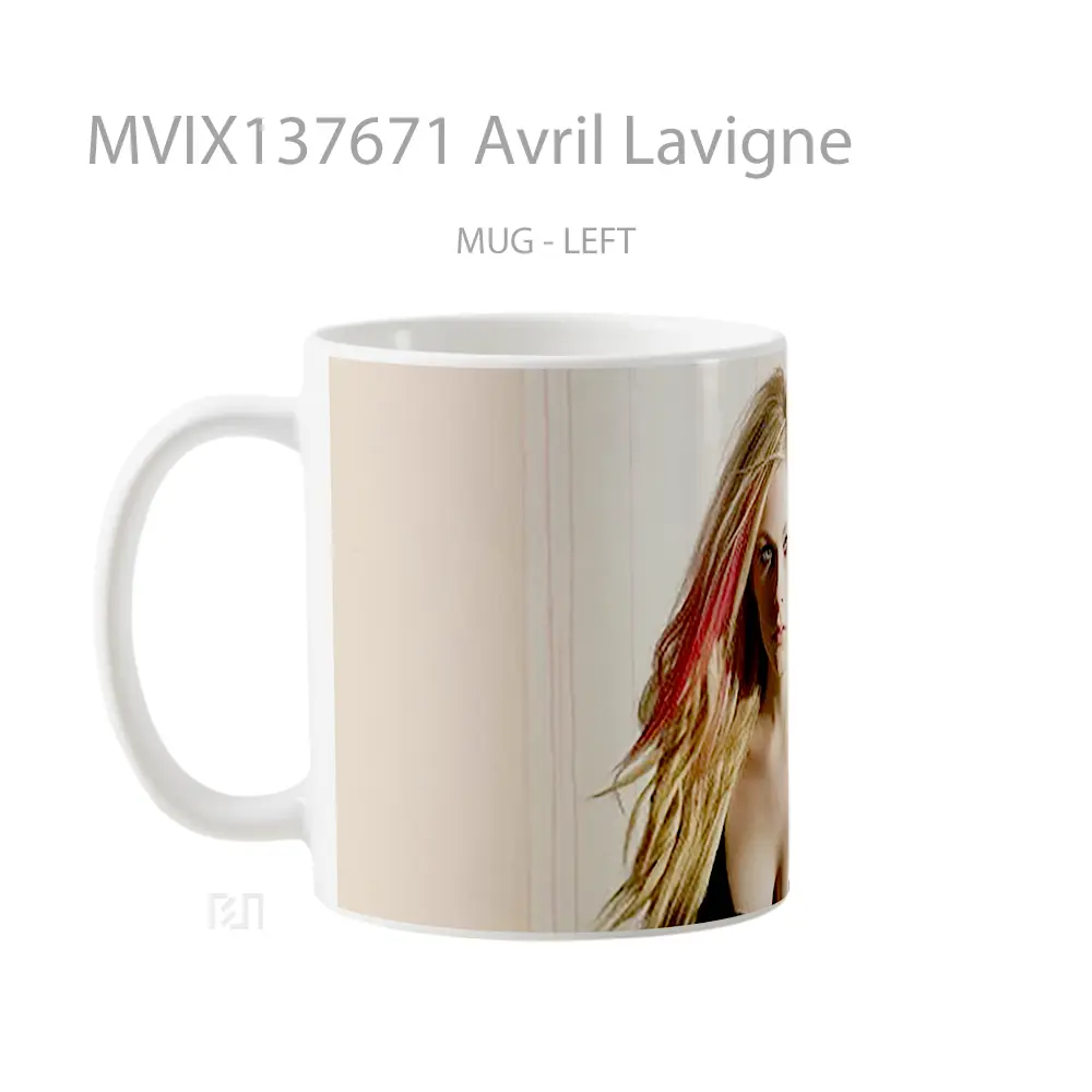 Mug Avril Lavigne Gelas Keramik Unik - All-side / Desain