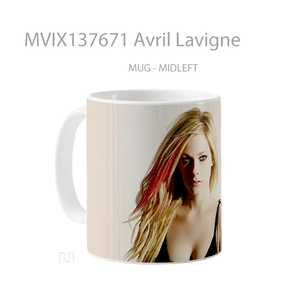 Mug Avril Lavigne Gelas Keramik Unik - All-side / Desain