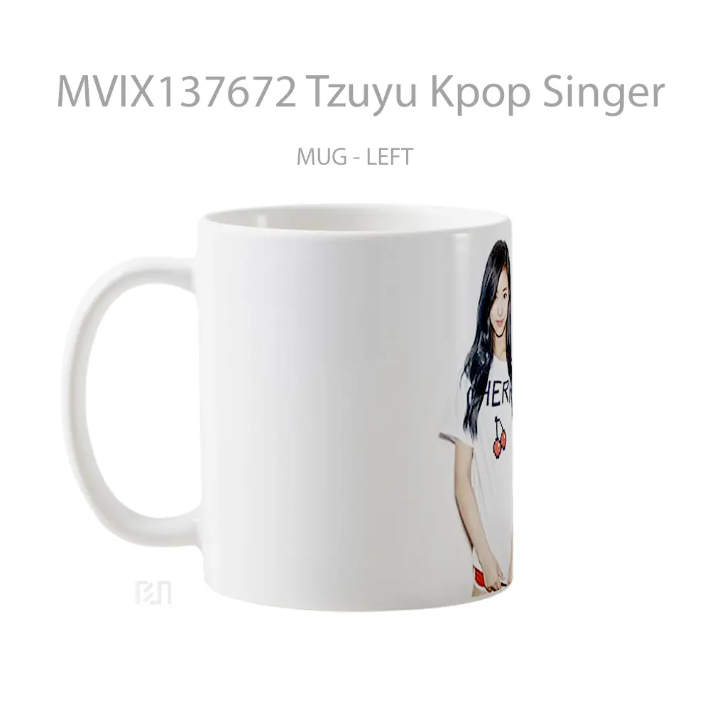 Mug Tzuyu Kpop Singer Gelas Keramik Unik - All-side / Desain