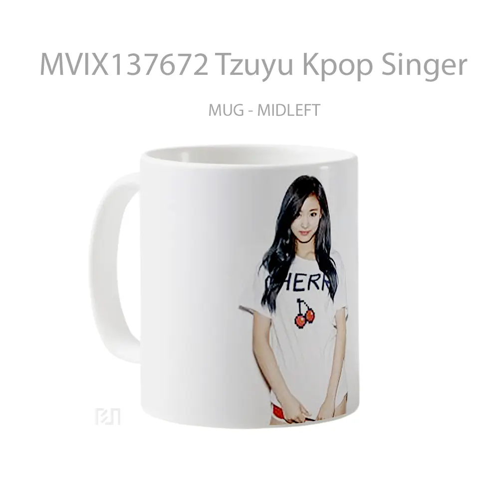 Mug Tzuyu Kpop Singer Gelas Keramik Unik - All-side / Desain