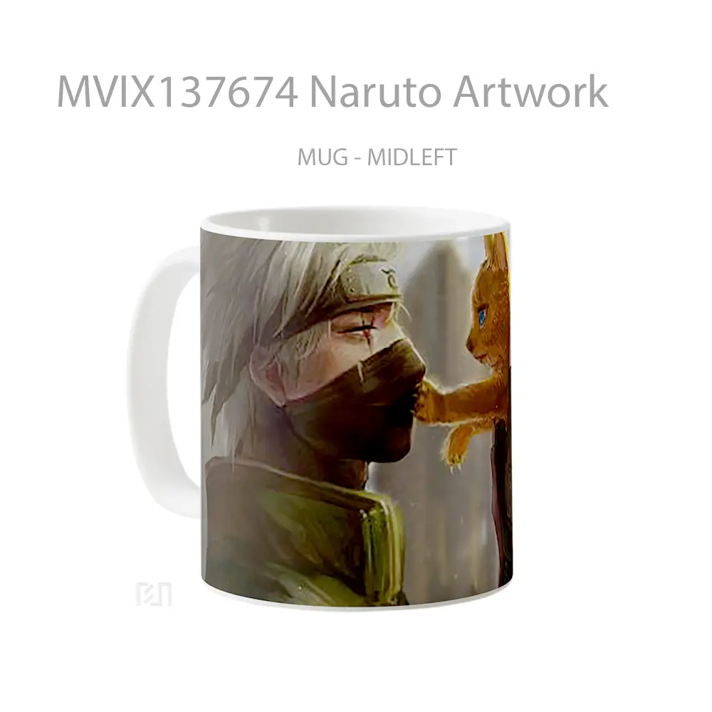 Mug Naruto Artwork Cangkir Anime - All-side / Desain