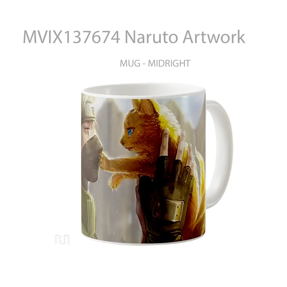 Mug Naruto Artwork Cangkir Anime - All-side / Desain