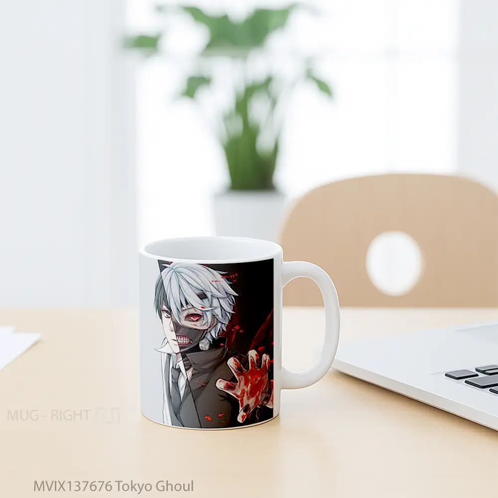 Mug Tokyo Ghoul Cangkir Anime - All-side / Desain