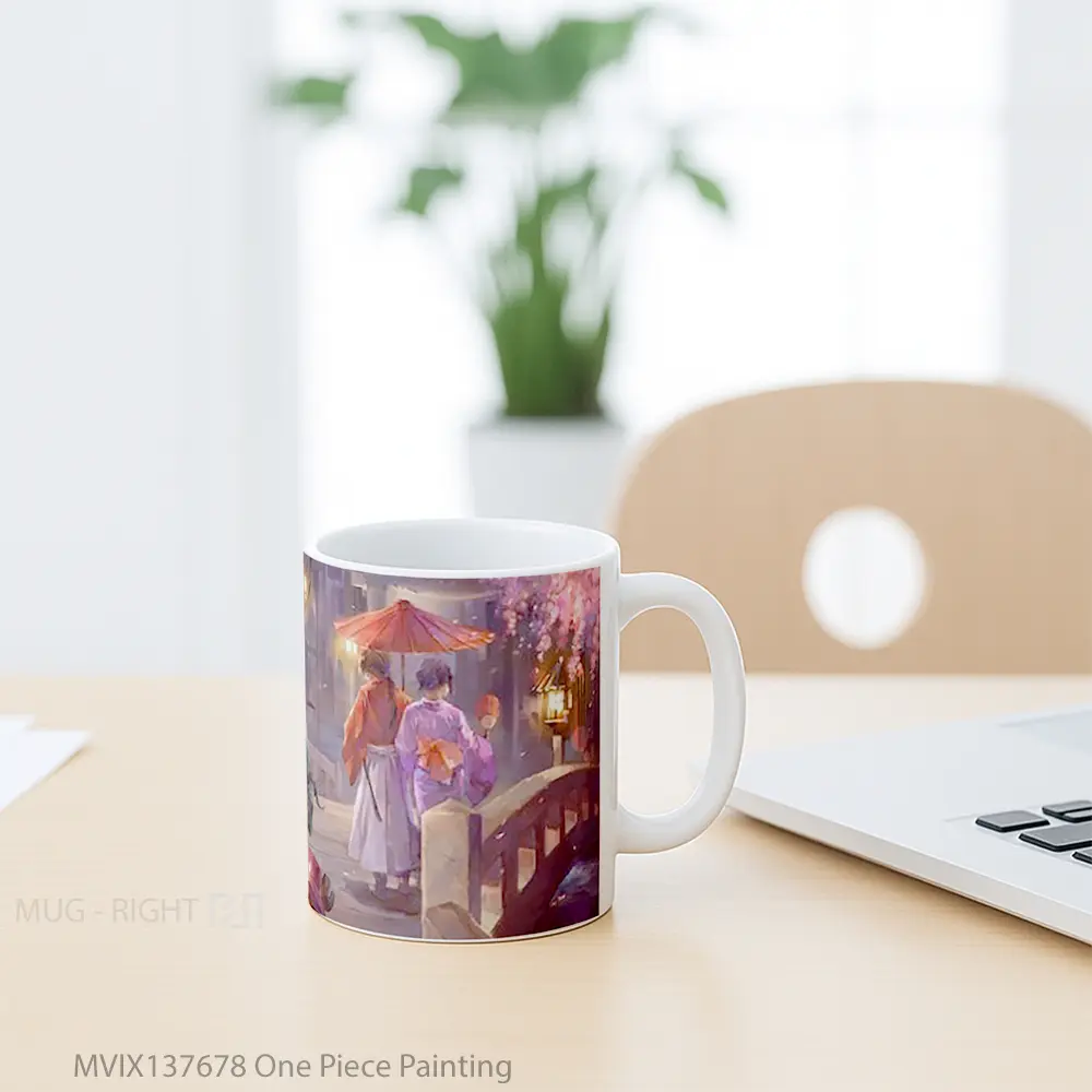 Mug One Piece Painting Cangkir Anime - All-side / Desain