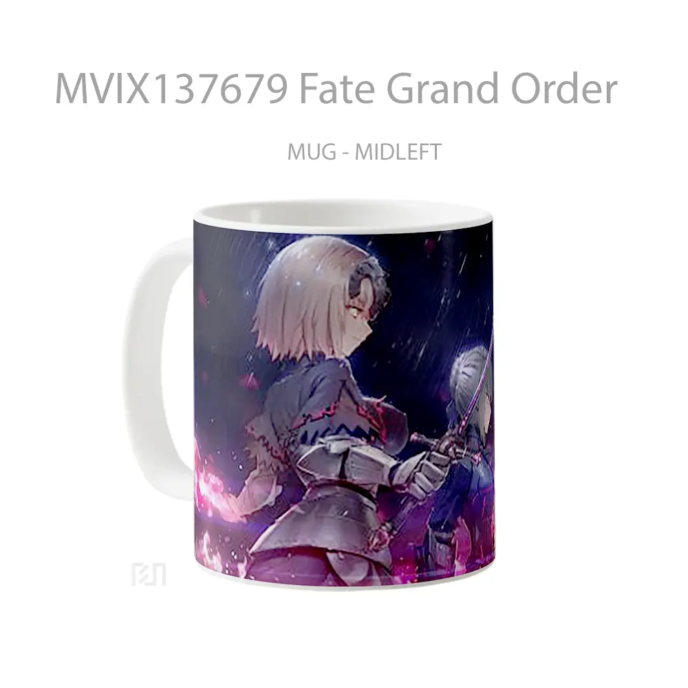 Mug Fate Grand Order Gelas Keramik Unik - All-side / Desain