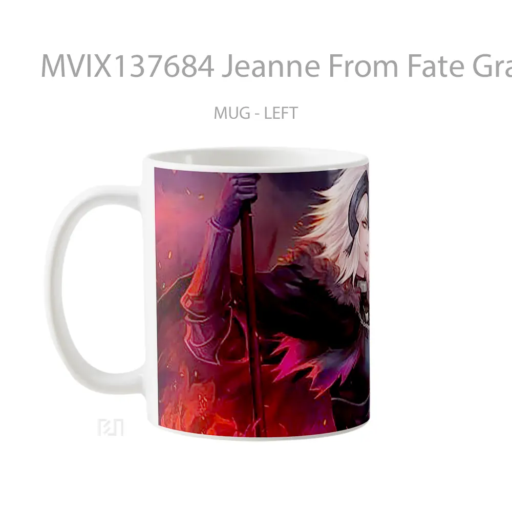 Mug Jeanne From Fate Grand Order Gelas Keramik Unik - All-side / Desain