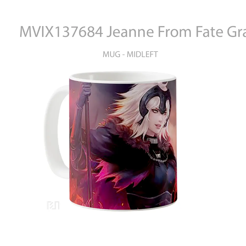 Mug Jeanne From Fate Grand Order Gelas Keramik Unik - All-side / Desain