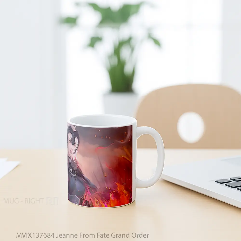 Mug Jeanne From Fate Grand Order Gelas Keramik Unik - All-side / Desain