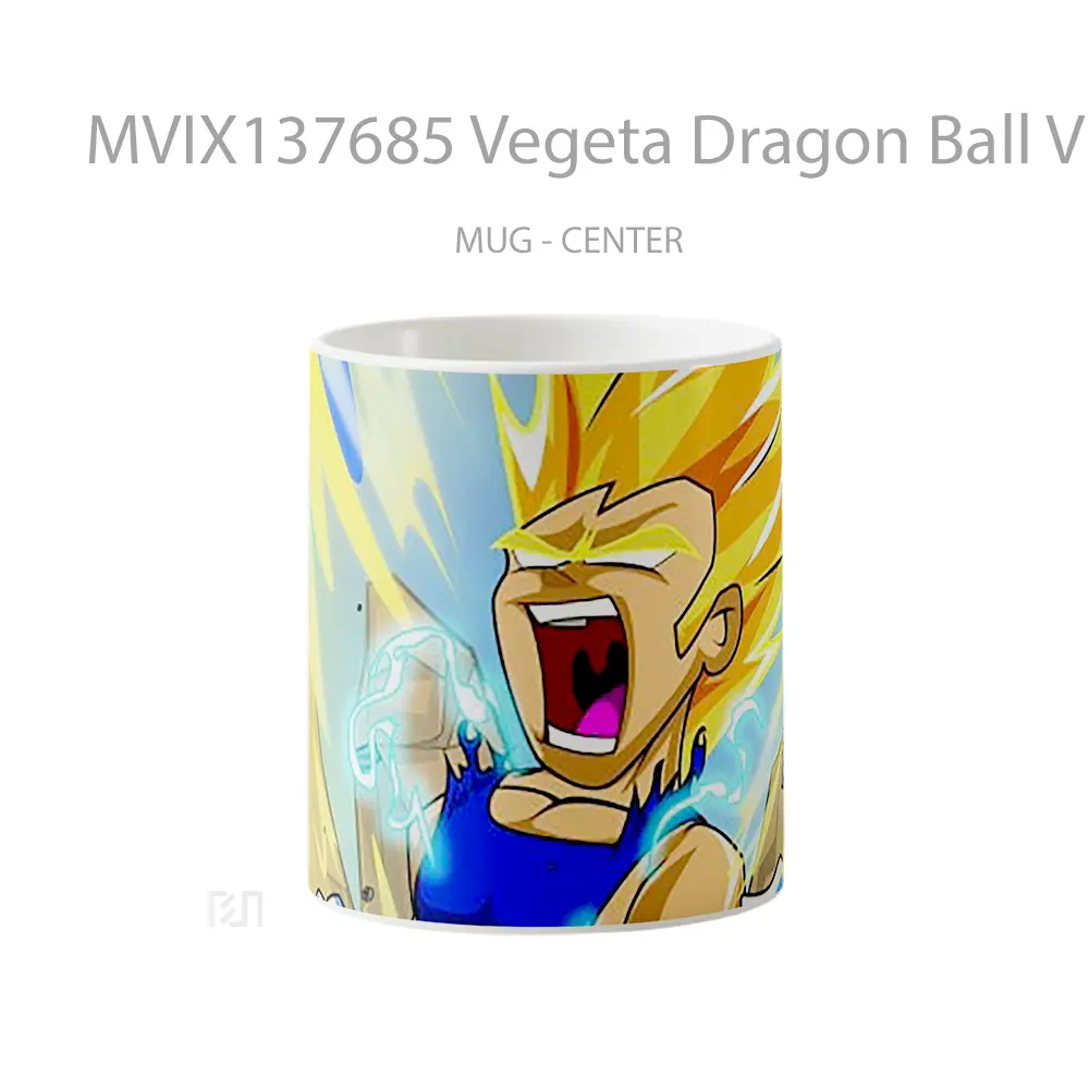 Mug Vegeta Dragon Ball V1 Cangkir Anime