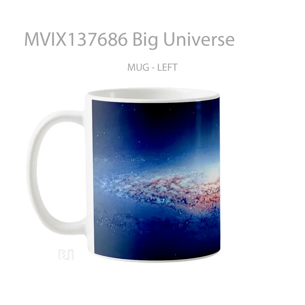 Mug Big Universe Gelas Astronomi - All-side / Desain