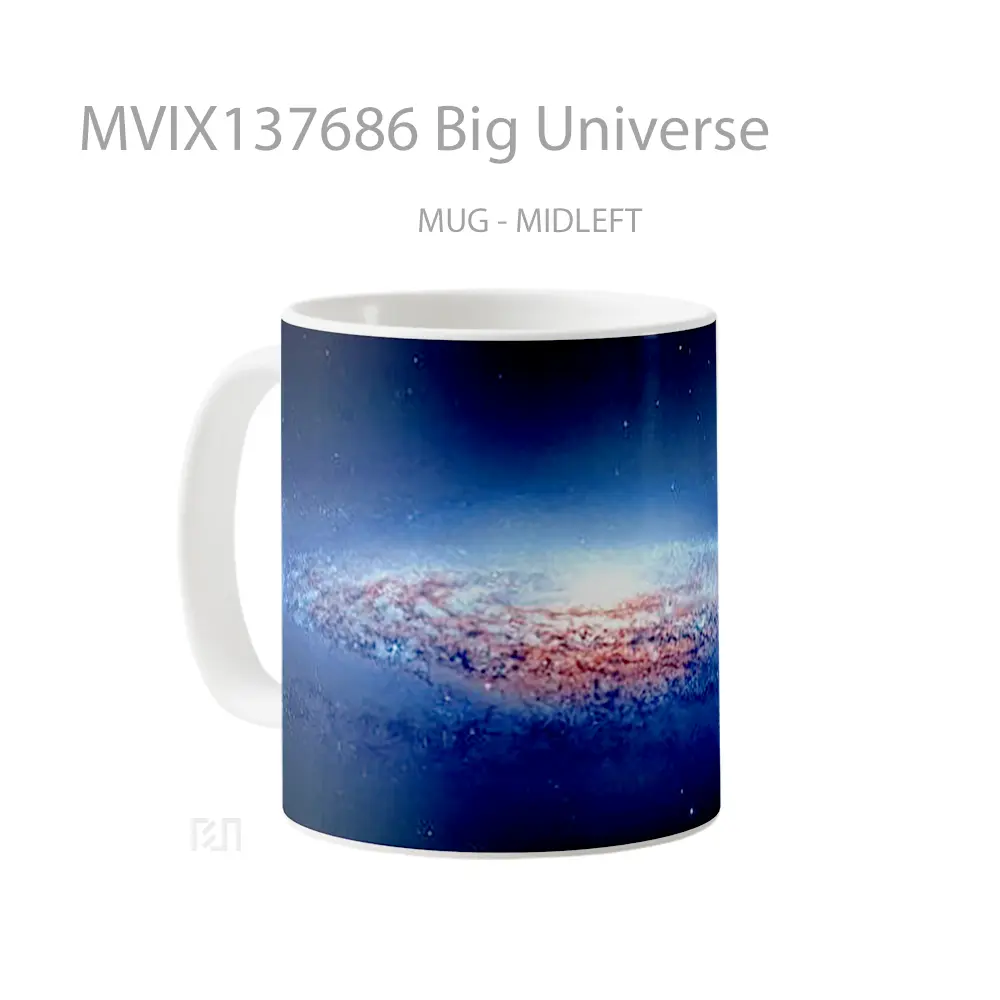 Mug Big Universe Gelas Astronomi - All-side / Desain