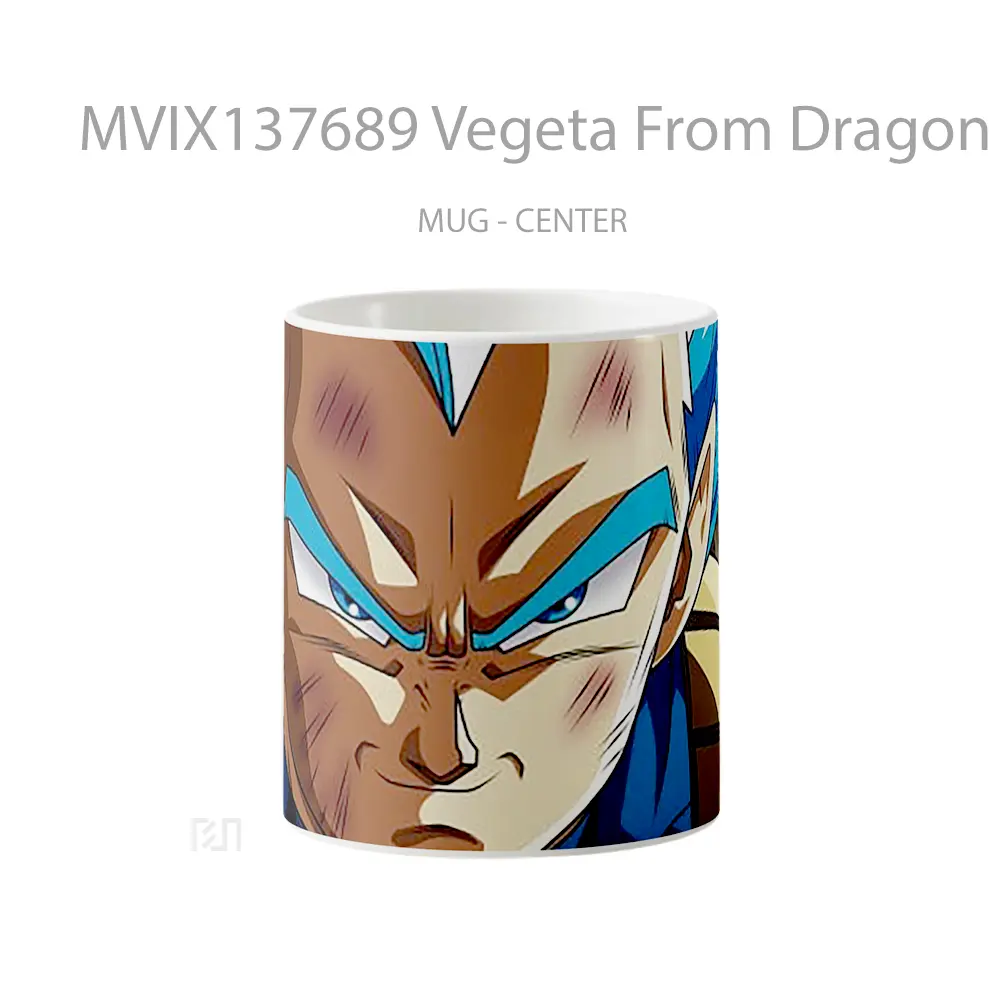Mug Vegeta From Dragon Ball Super Cangkir Anime