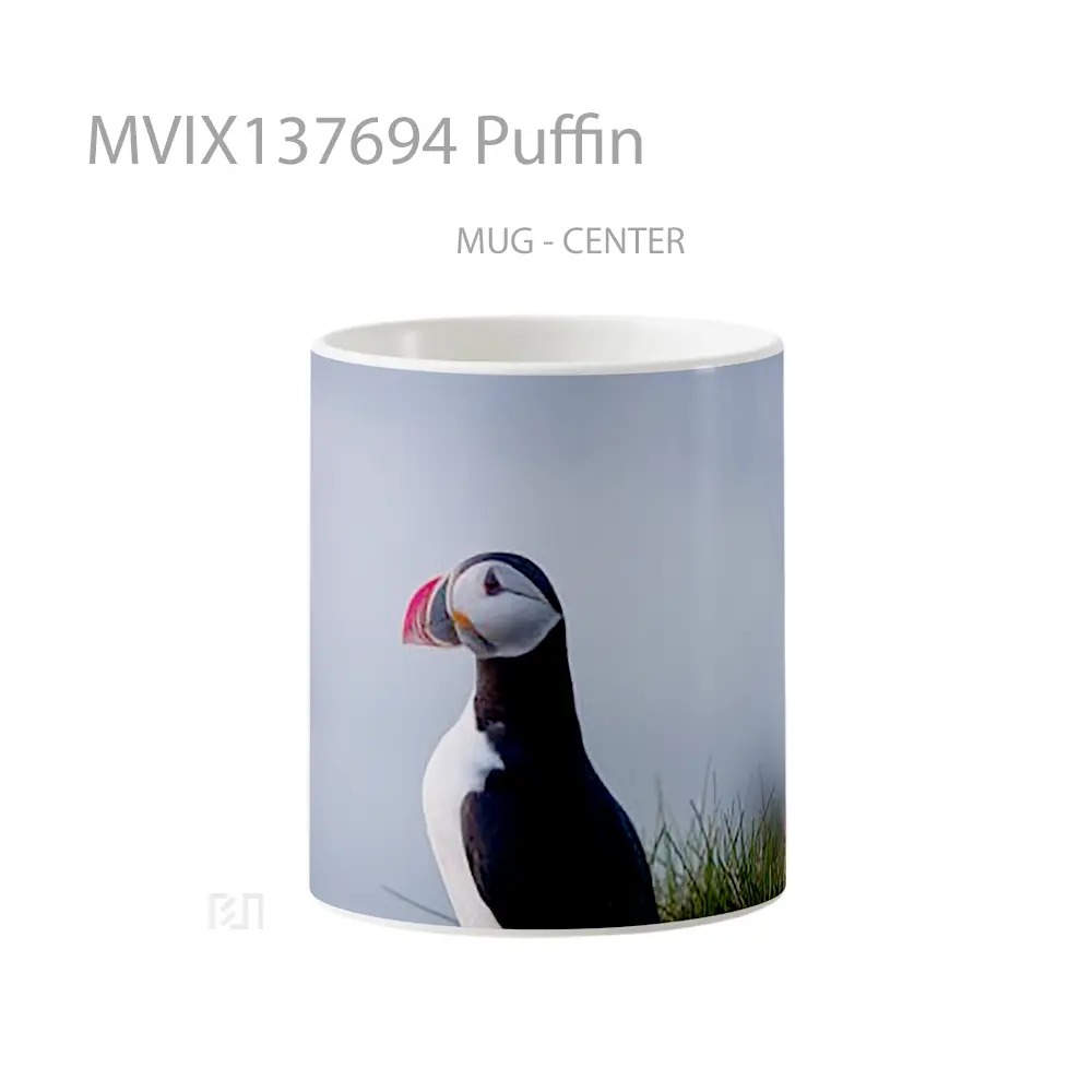 Mug Puffin Gelas Keramik Unik
