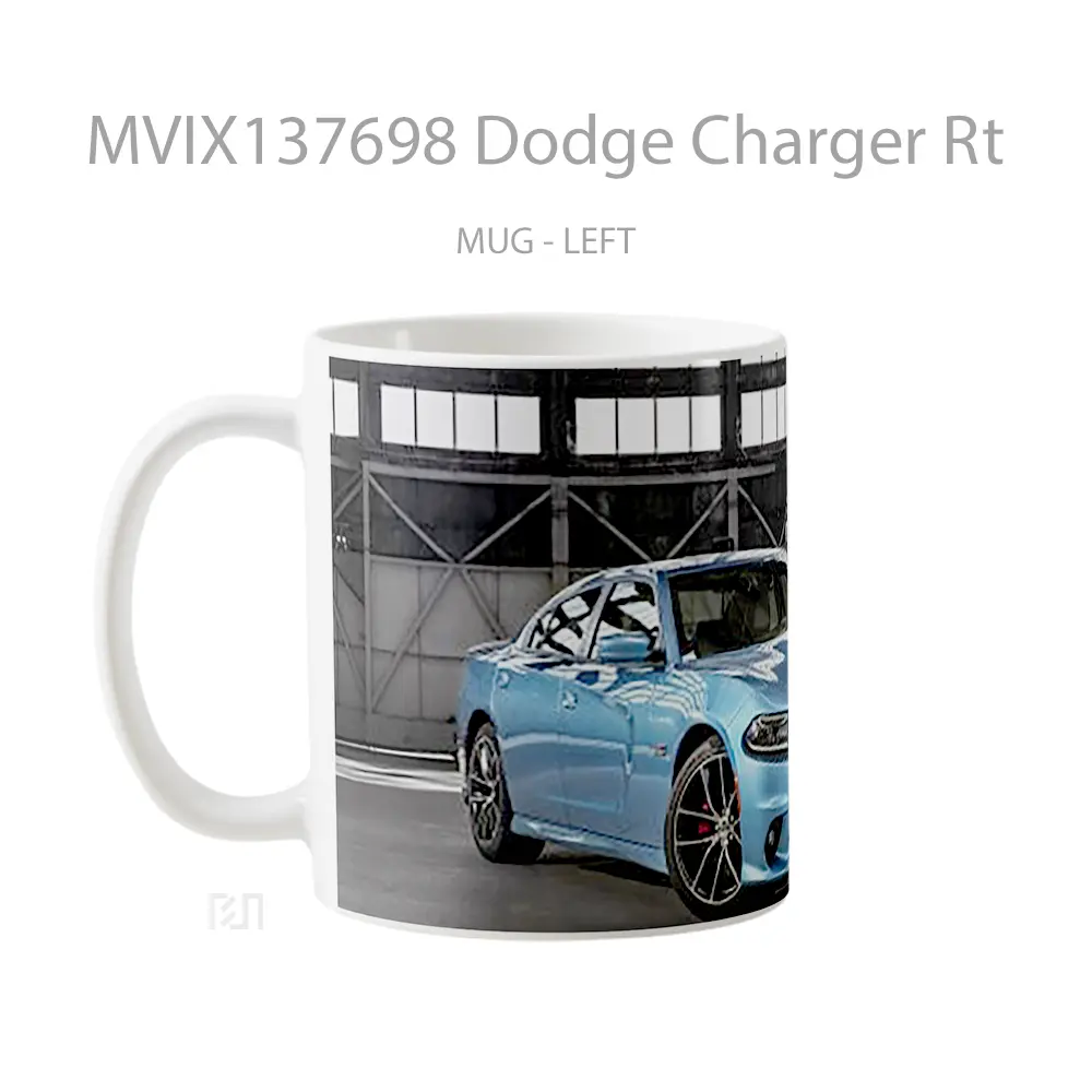 Mug Dodge Charger Rt Gelas Keramik Unik - All-side / Desain