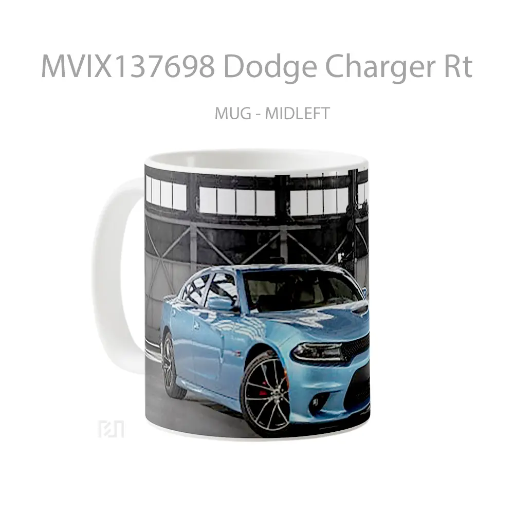 Mug Dodge Charger Rt Gelas Keramik Unik - All-side / Desain