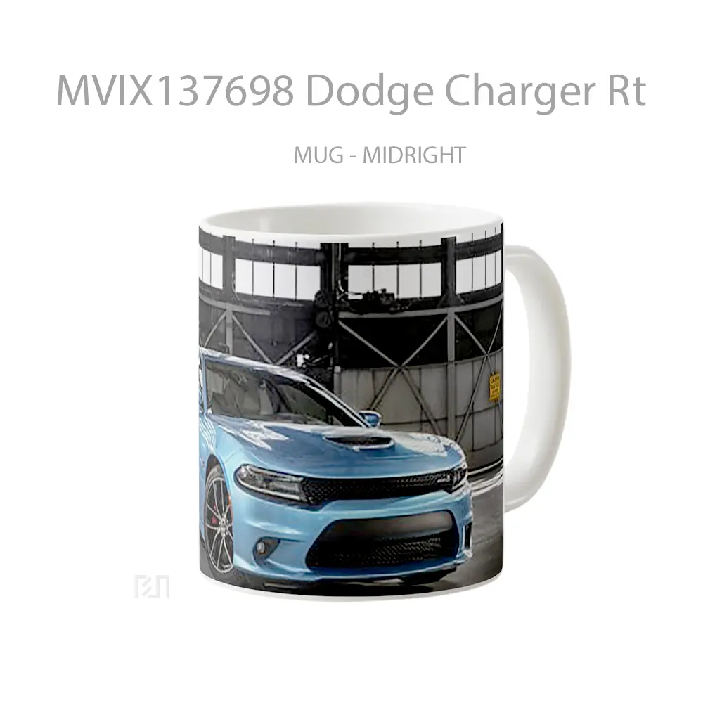 Mug Dodge Charger Rt Gelas Keramik Unik - All-side / Desain