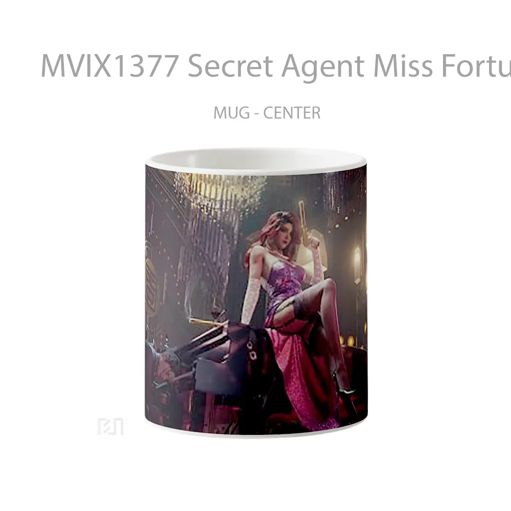 Mug Secret Agent Miss Fortune League Of Legends Cangkir Gamer