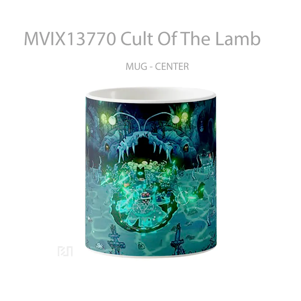 Mug Cult Of The Lamb Gelas Keramik Unik