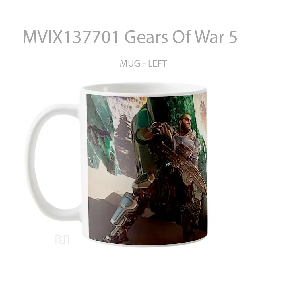 Mug Gears Of War 5 Gelas Keramik Unik - All-side / Desain