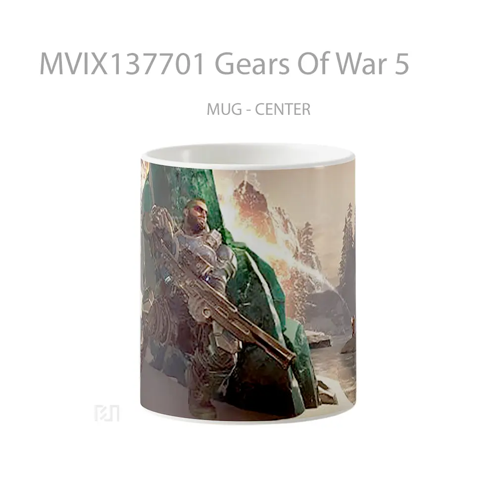 Mug Gears Of War 5 Gelas Keramik Unik