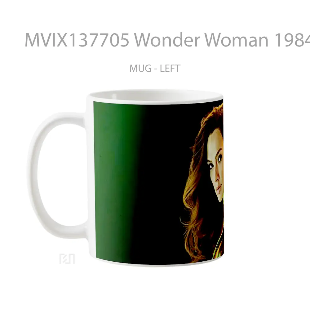 Mug Wonder Woman 1984 Movie Gelas Superhero - All-side / Desain
