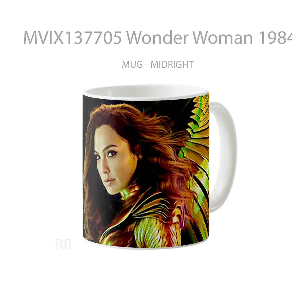 Mug Wonder Woman 1984 Movie Gelas Superhero - All-side / Desain