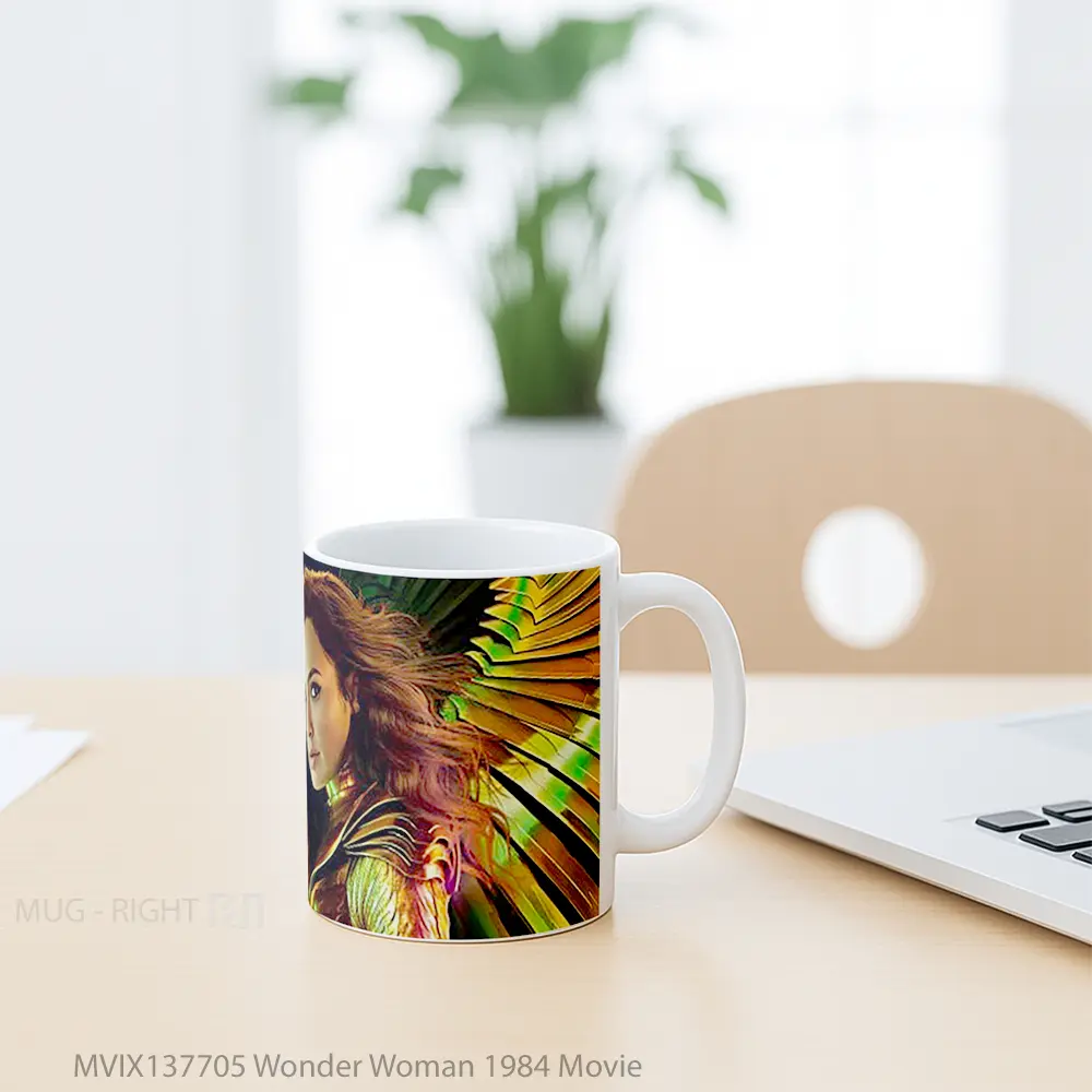 Mug Wonder Woman 1984 Movie Gelas Superhero - All-side / Desain