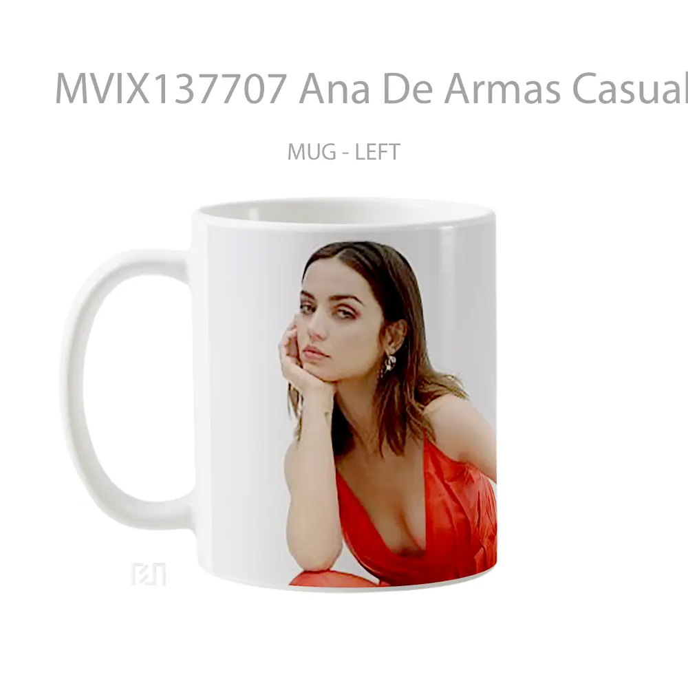 Mug Ana De Armas Casual Gelas Keramik Unik - All-side / Desain